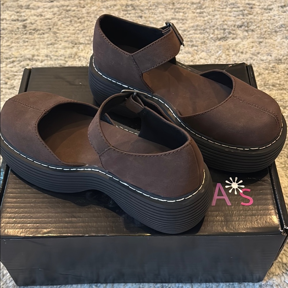 Brown Women's Platform Shoes
